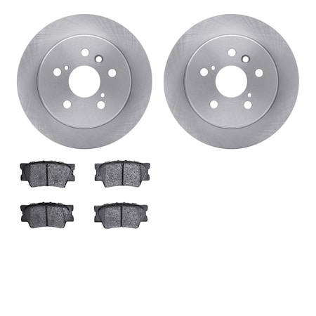 6502-76461, Rotors With 5000 Advanced Brake Pads